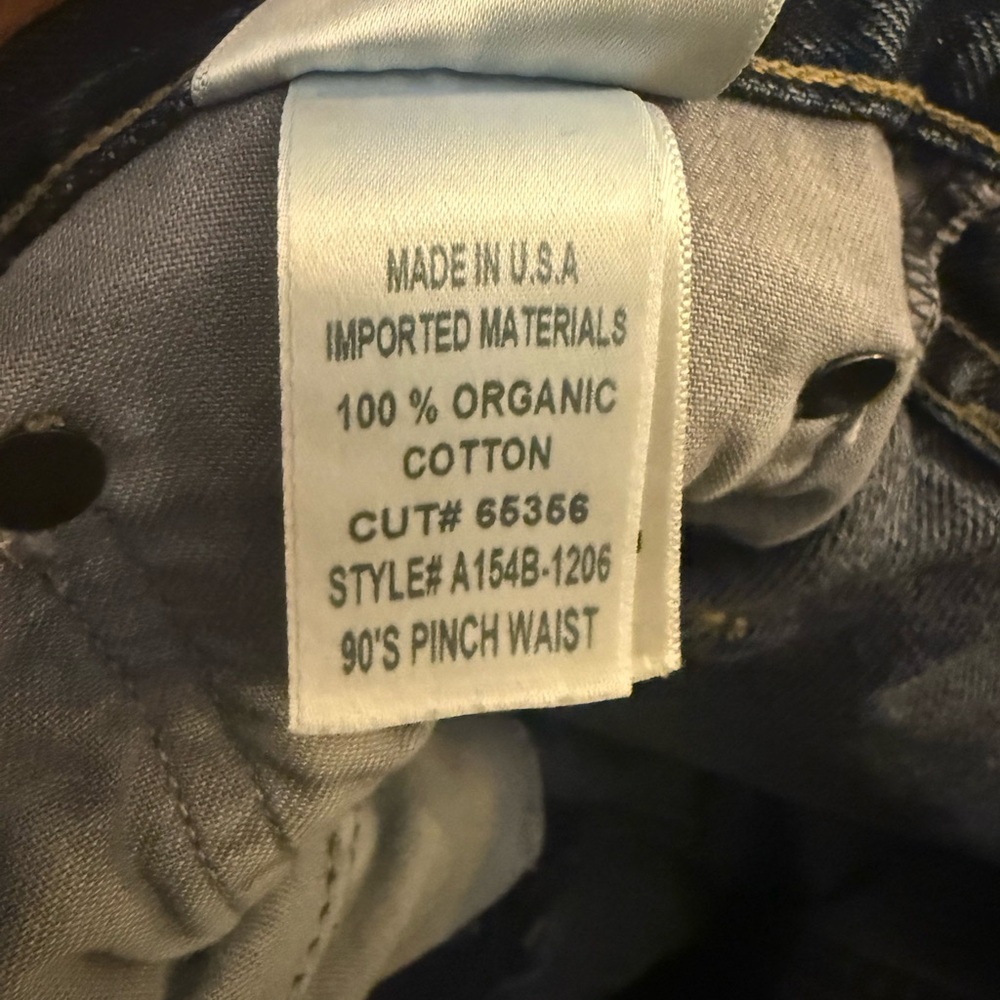Agolde 90s Pinch Jeans Size 28 - Picture 6 of 6